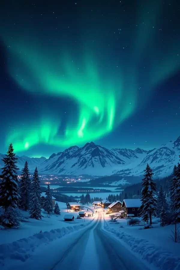 极光之下（Under the Aurora）海报 - 久草